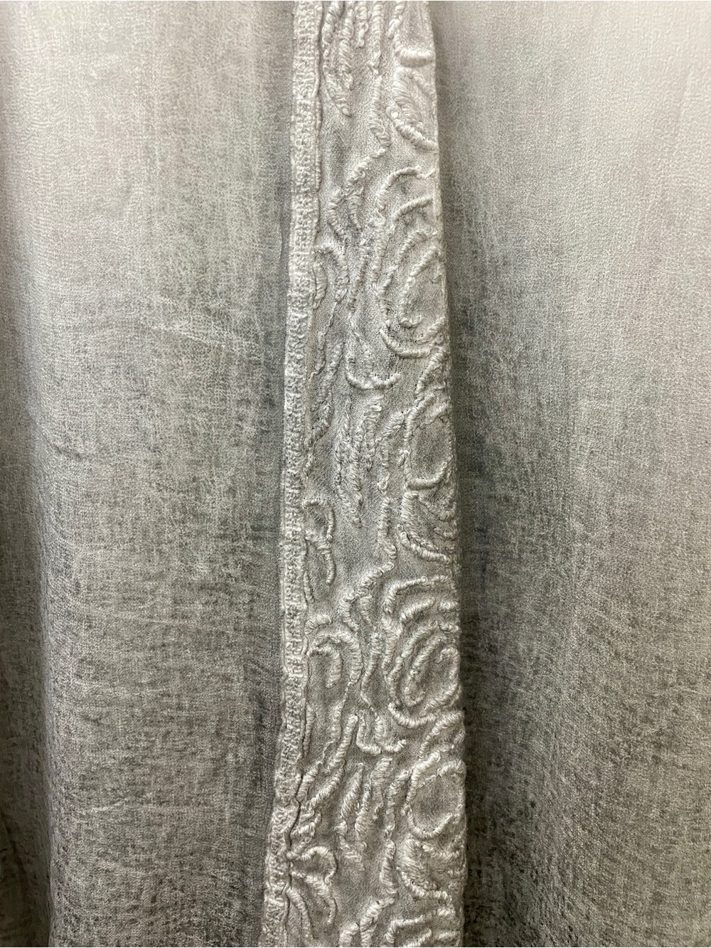 Elisa Cavaletti Embroidered Ombré Dress Small Layered Boho Artwear - Picture 4 of 8